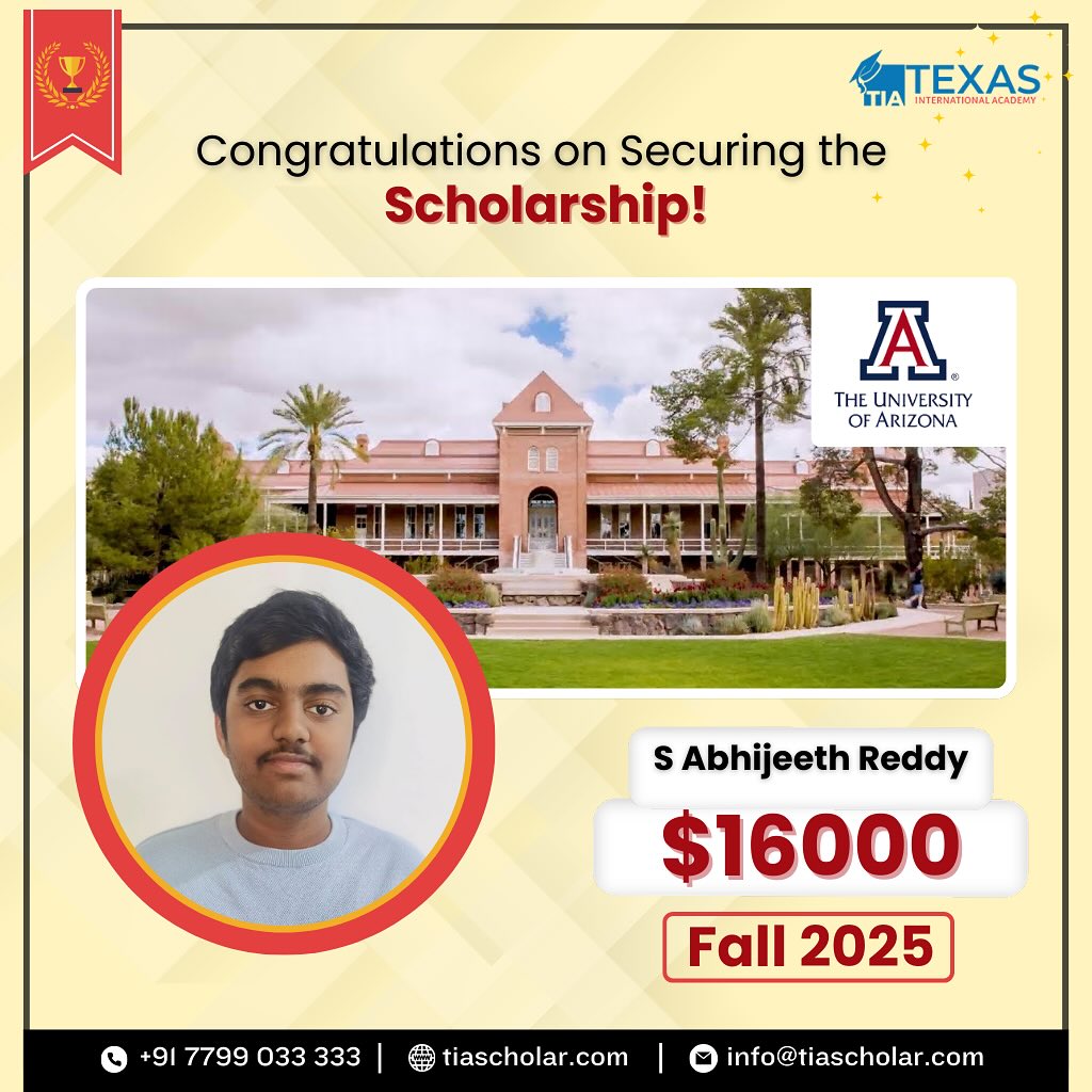 Student awarded $60,000 scholarship in UK