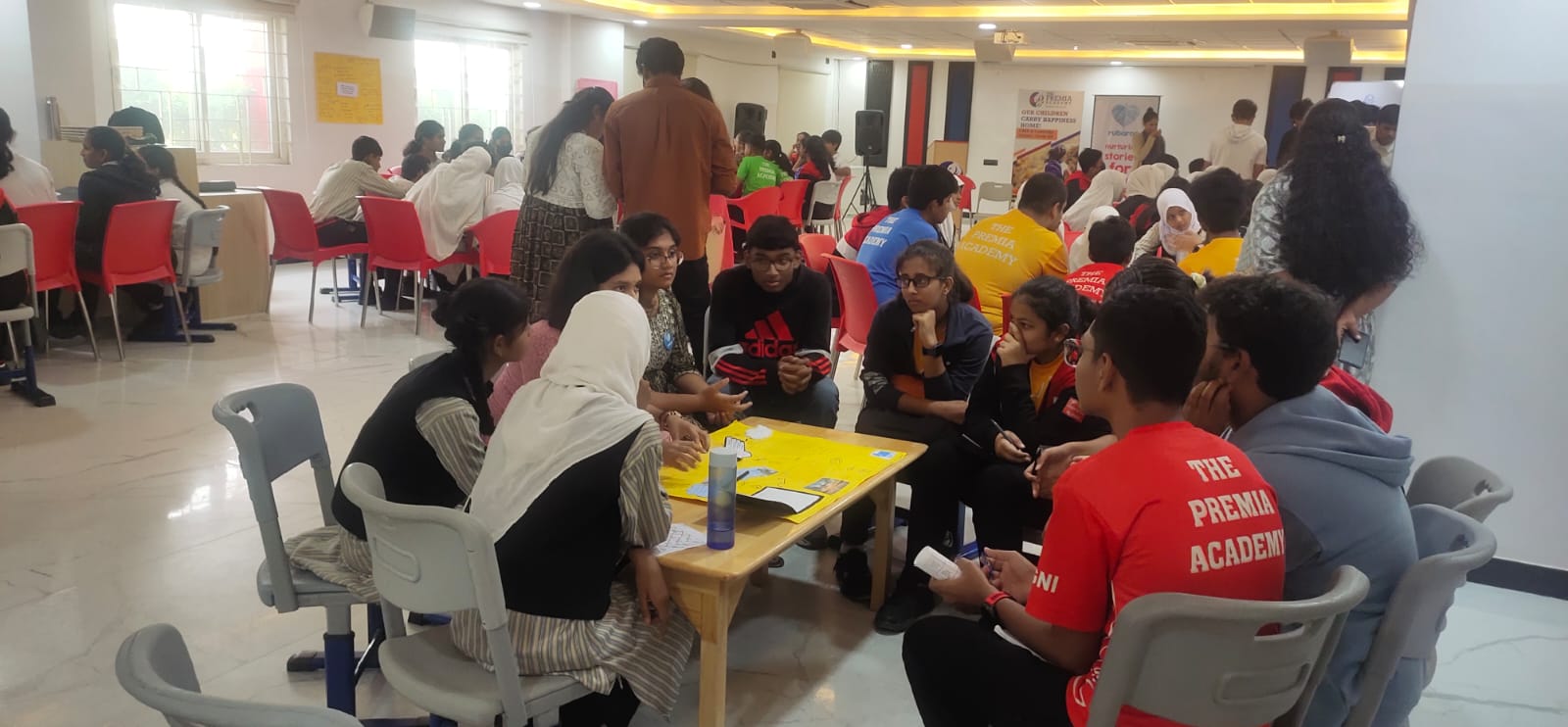 Community outreach program conducted by student volunteers
